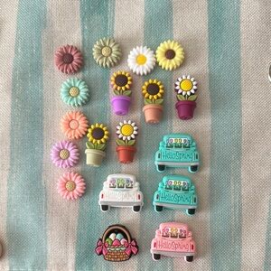 Whimsical Pink and Yellow Artful Car Display